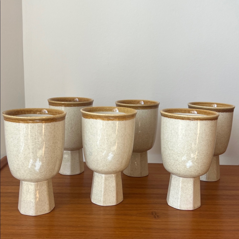 Vintage Mikasa Goblet Set of 6